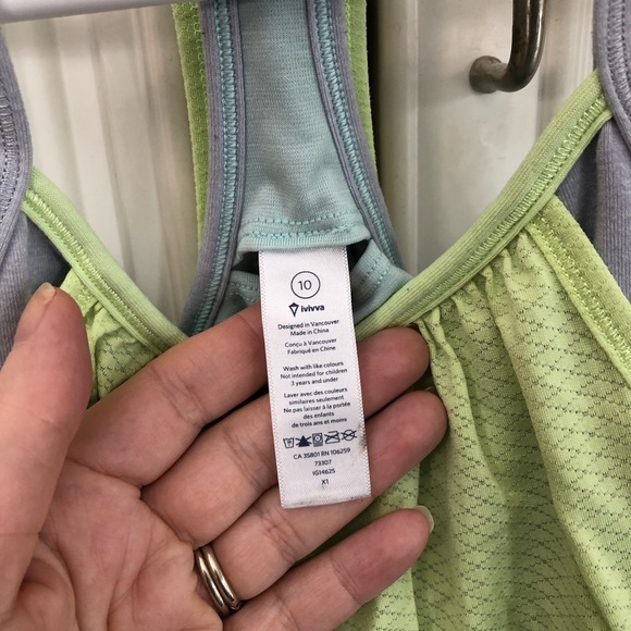 Ivivva by Lululemon girl’s Double Dutch tank top - Picture 9 of 9